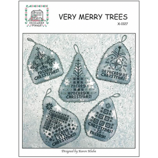 Rosewood Manor ~ Very Merry Trees Pattern