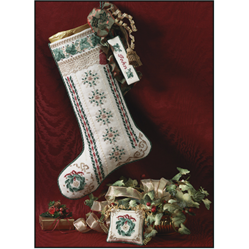 The Sounds of Christmas Stocking - Cross Stitch Pattern