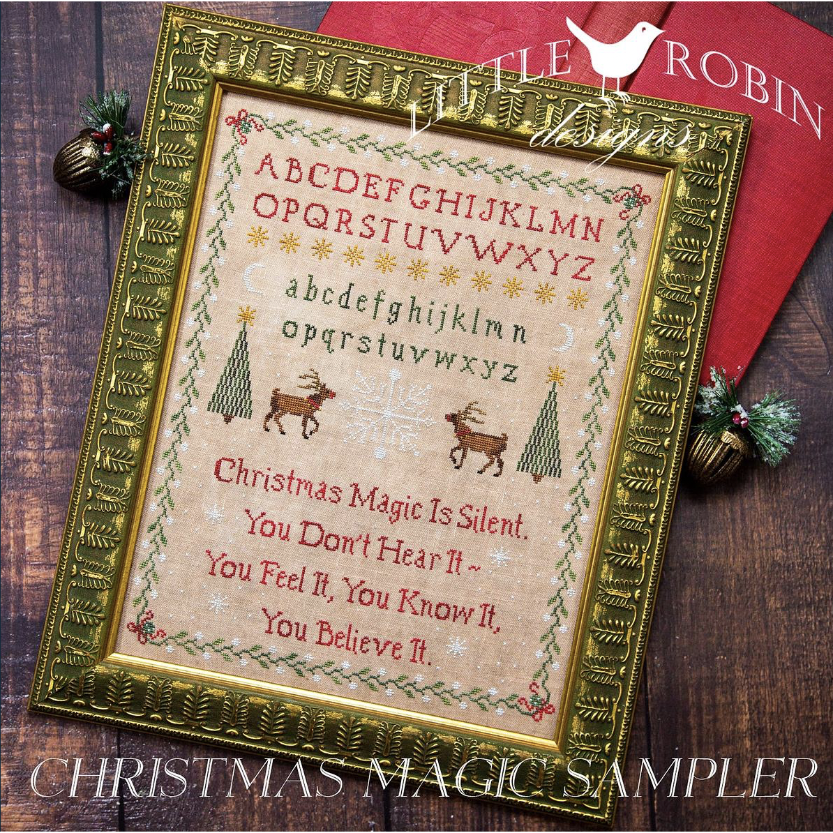 Little Robin Designs ~ Christmas Magic Sampler Pattern