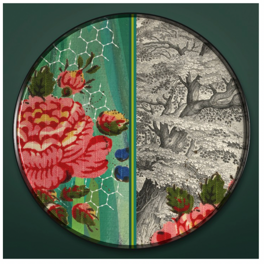Miho Artisan Stitcher's Tray ~ Regal Roses