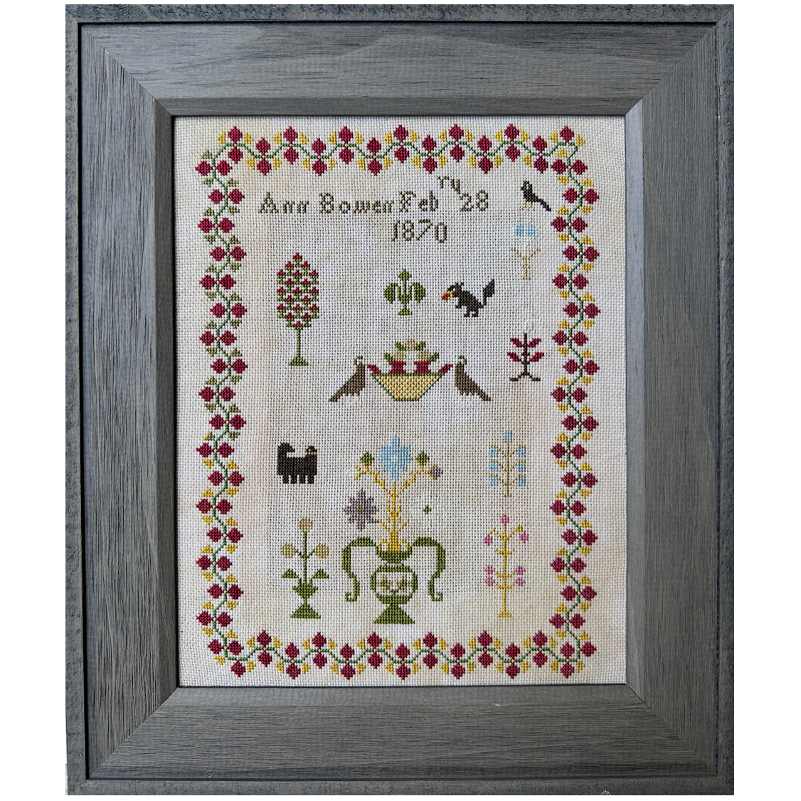 Jan Hicks Creates ~ Louise Chappuis 1844 Sampler Market 2023 – Hobby House  Needleworks