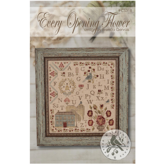 With Thy Needle & Thread ~ Every Opening Flower Sampler Pattern