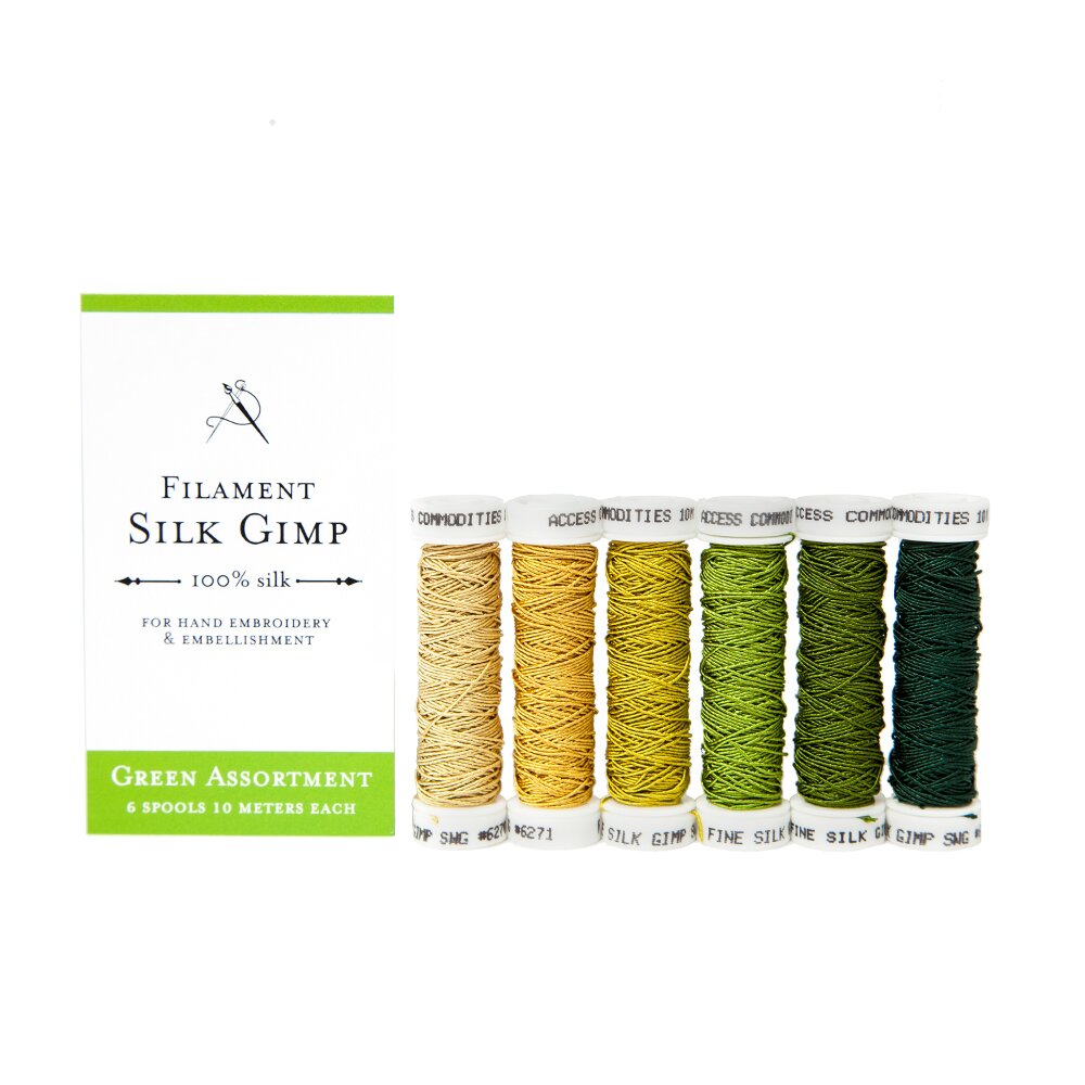 Dimensional Shades Soie Gimp - Gold/Green