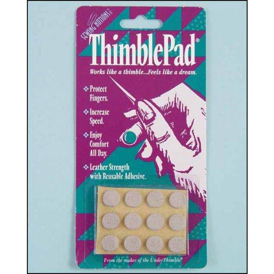 Adhesive Thimble Pads - 12 Pk