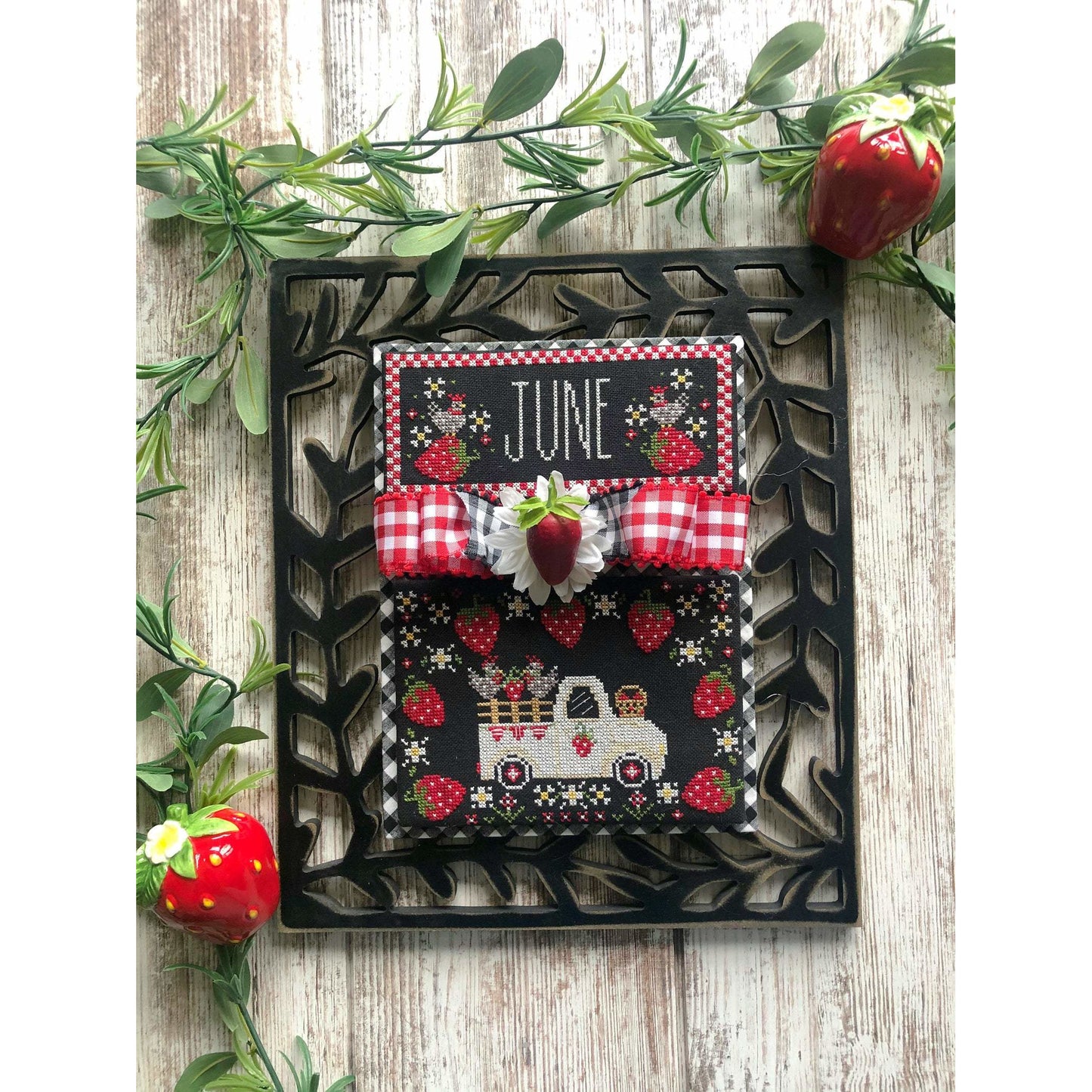 Stitching Housewives ~ Truckin' Along - June Pattern