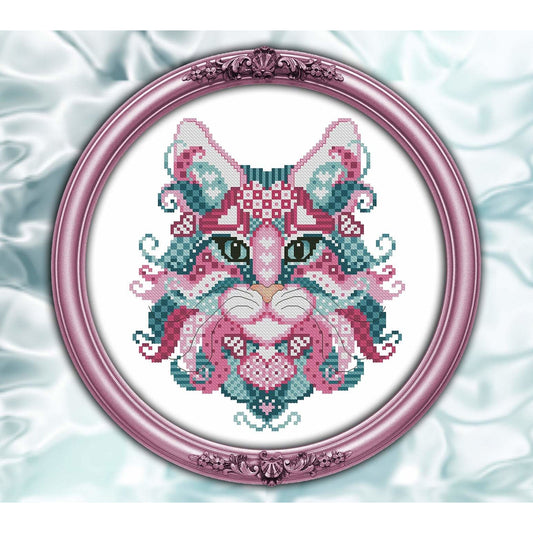 Colorful Cats - Valentino Pattern