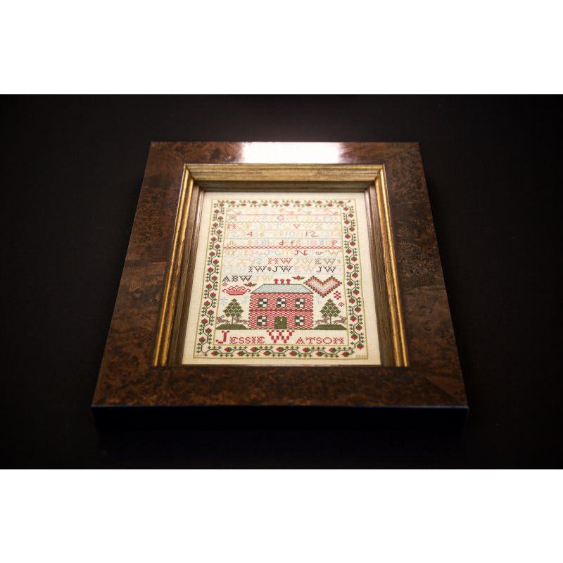 Hands Across The Sea ~ Little Gems Series - Jessie Watson 1816 Sampler Pattern PDF