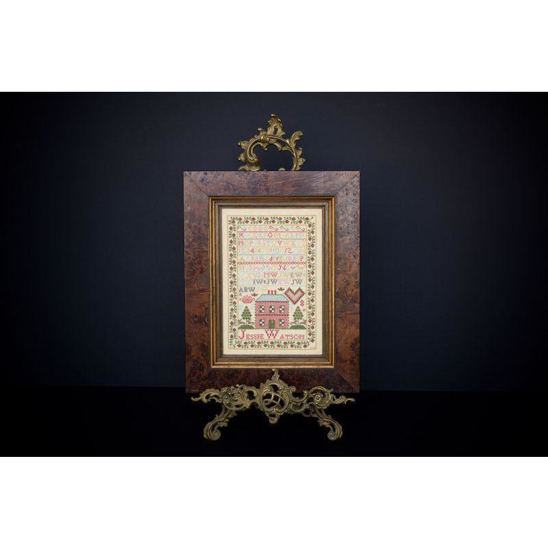 Hands Across The Sea ~ Little Gems Series - Jessie Watson 1816 Sampler Printed Copy of PDF
