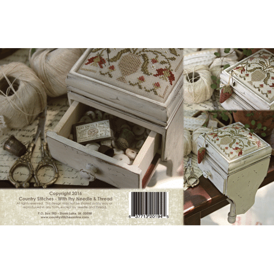 With Thy Needle & Thread ~ I Rest Thy Needle Pattern