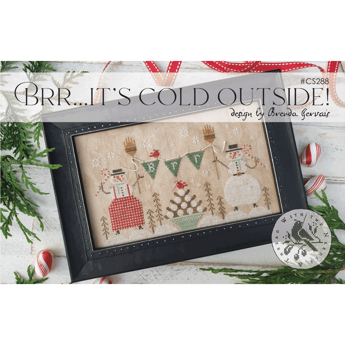 With Thy Needle & Thread ~ Brr...It's Cold Outside! Pattern