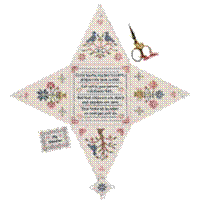 With My Needle ~ A Fair Maiden's Etui Pattern