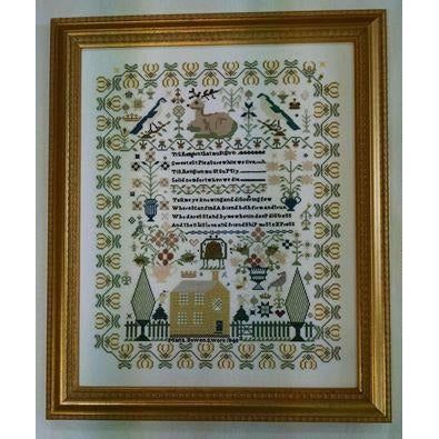 Maria Bowen 1848 Sampler Pattern