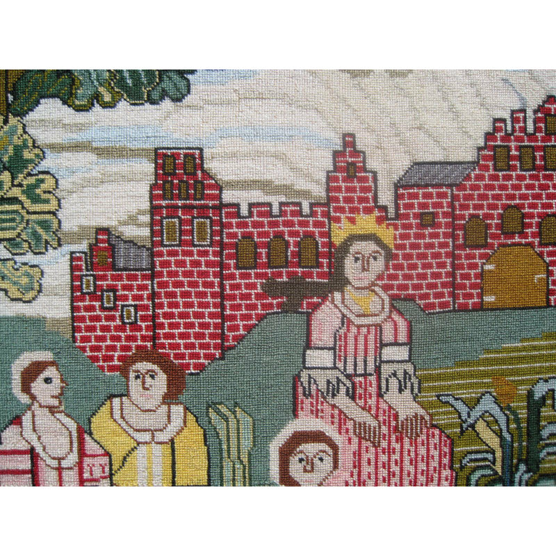 The Scarlet Letter ~ Moses in the Bulrushes Reproduction Sampler Pattern