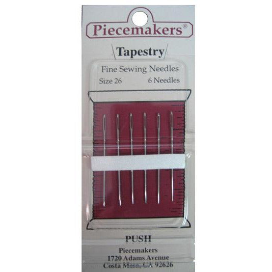 Piecemakers Tapestry Needles ~ Size 26 – Hobby House Needleworks