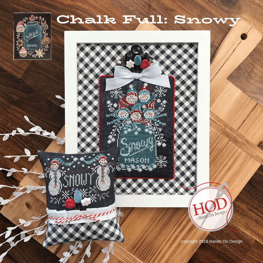 Hands on Designs Chalk Full: Snowy Pattern
