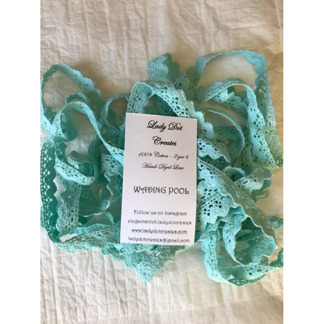 Lady Dot Creates ~ Cotton Lace - Wading Pool