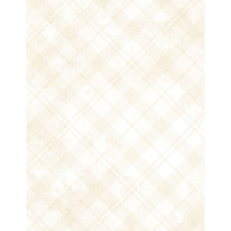 Essentials Dry Brush ~ Plaid ~ 89291 102 Whipped Cream