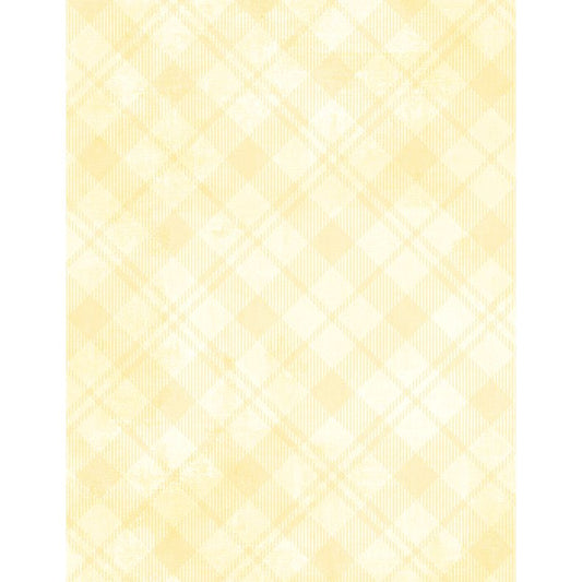Essentials Dry Brush ~ Plaid ~ 89291 500 Soft Yellow
