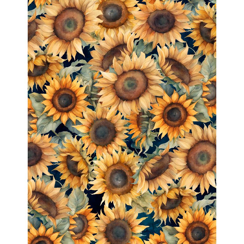 Sunkissed ~ Packed Sunflowers ~ 1665-33916-425 Yellow – Hobby