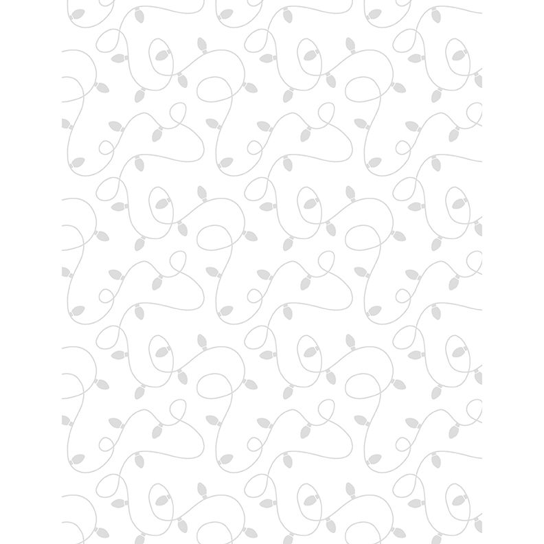 Stocking Stuffers 2 ~ Lights ~ ﻿﻿39170 100 White on White