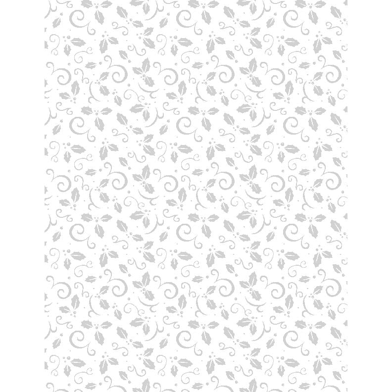 Stocking Stuffers 2 ~ Holly ~ ﻿﻿39186 100 White on White