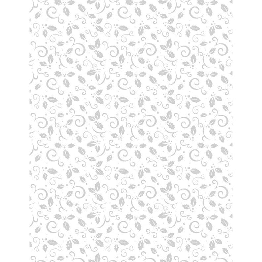 Stocking Stuffers 2 ~ Holly ~ ﻿﻿39186 100 White on White