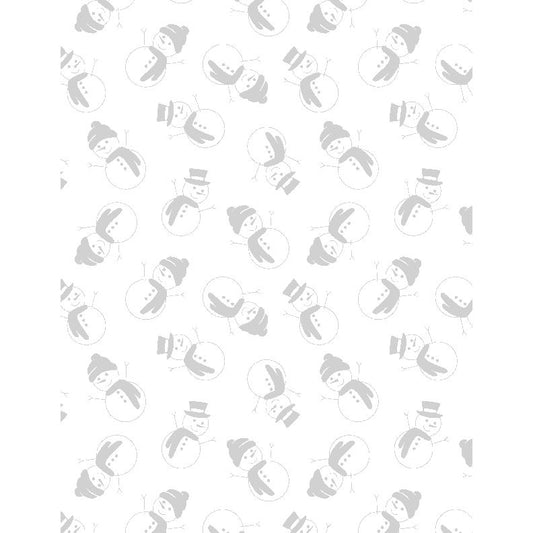 Stocking Stuffers 2 ~ Snowmen ~ ﻿﻿39188 100 White on White