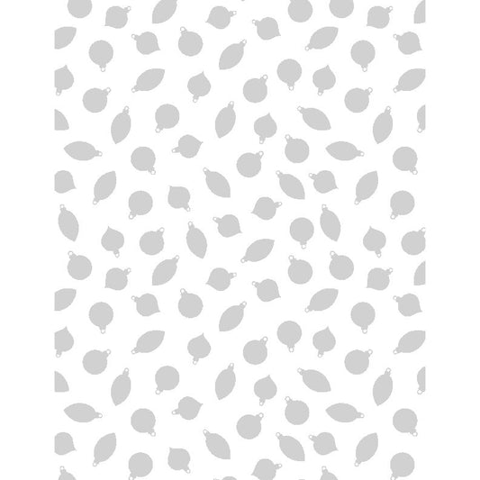 Stocking Stuffers 2 ~ Ornaments ~ ﻿﻿39190 100 White on White