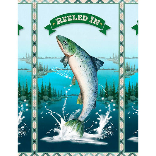 Reeled In ~ Panel ~ 21768 472 Multi