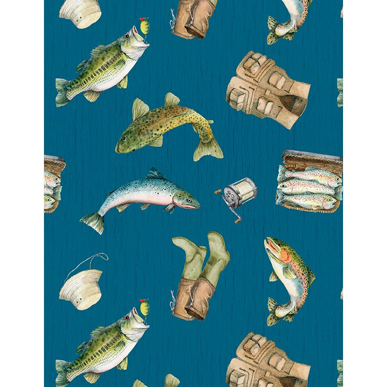 Reeled In ~ Miscellaneous Toss ~ ﻿﻿21771 472 Blue