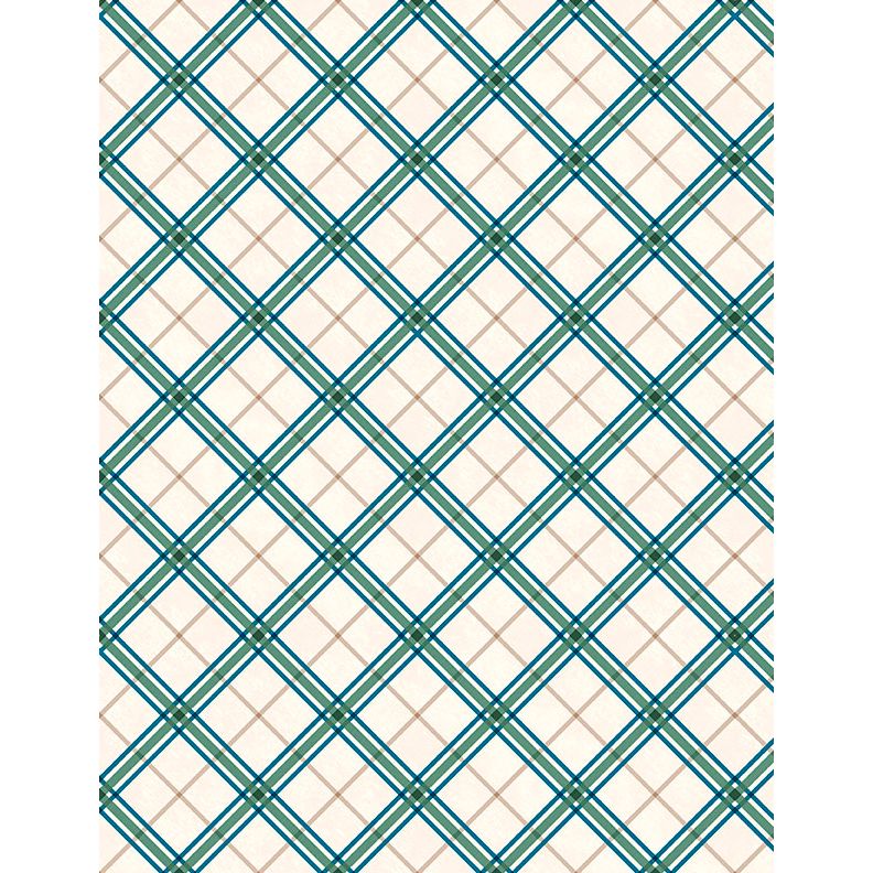 Reeled In ~ Plaid ~ ﻿﻿21775 247 Cream