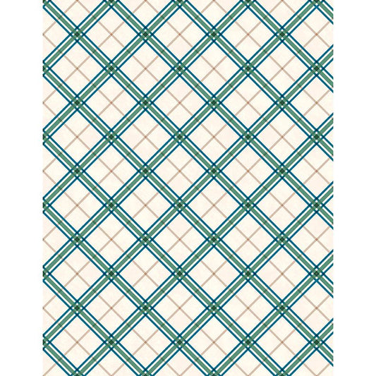 Reeled In ~ Plaid ~ ﻿﻿21775 247 Cream