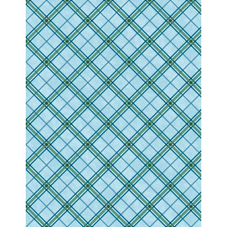 Reeled In ~ Plaid ~ ﻿﻿21775 447 Light Blue