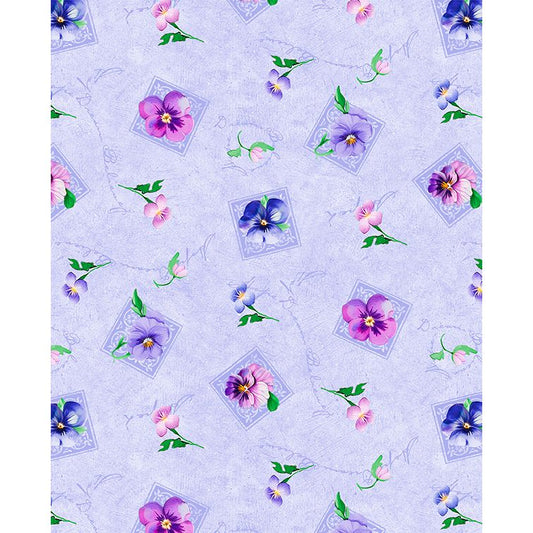Pansy Fields ~ Small Florals ~ 28664 673 Purple
