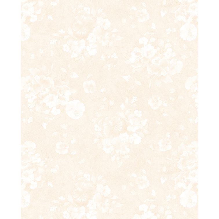 Pansy Fields ~ Floral Silhouettes ~ 28666 212 Cream