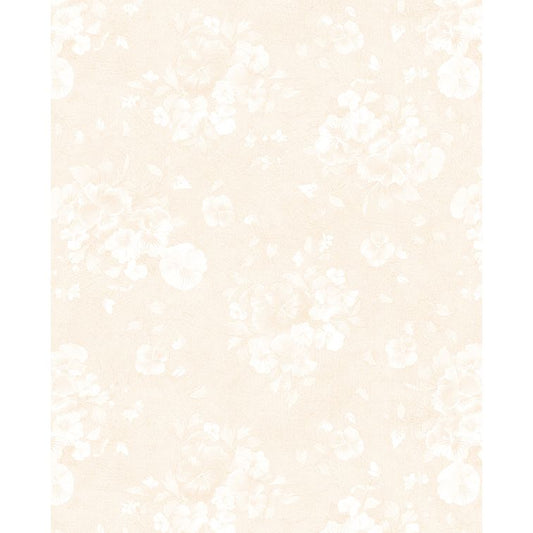 Pansy Fields ~ Floral Silhouettes ~ 28666 212 Cream