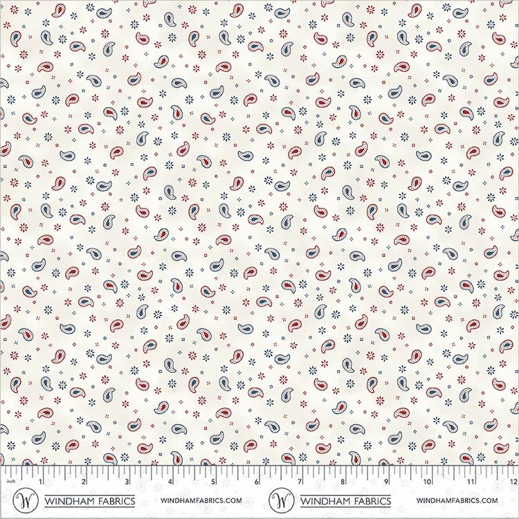 Lone Star Trail | Little Paisley - 55434-1 Ivory