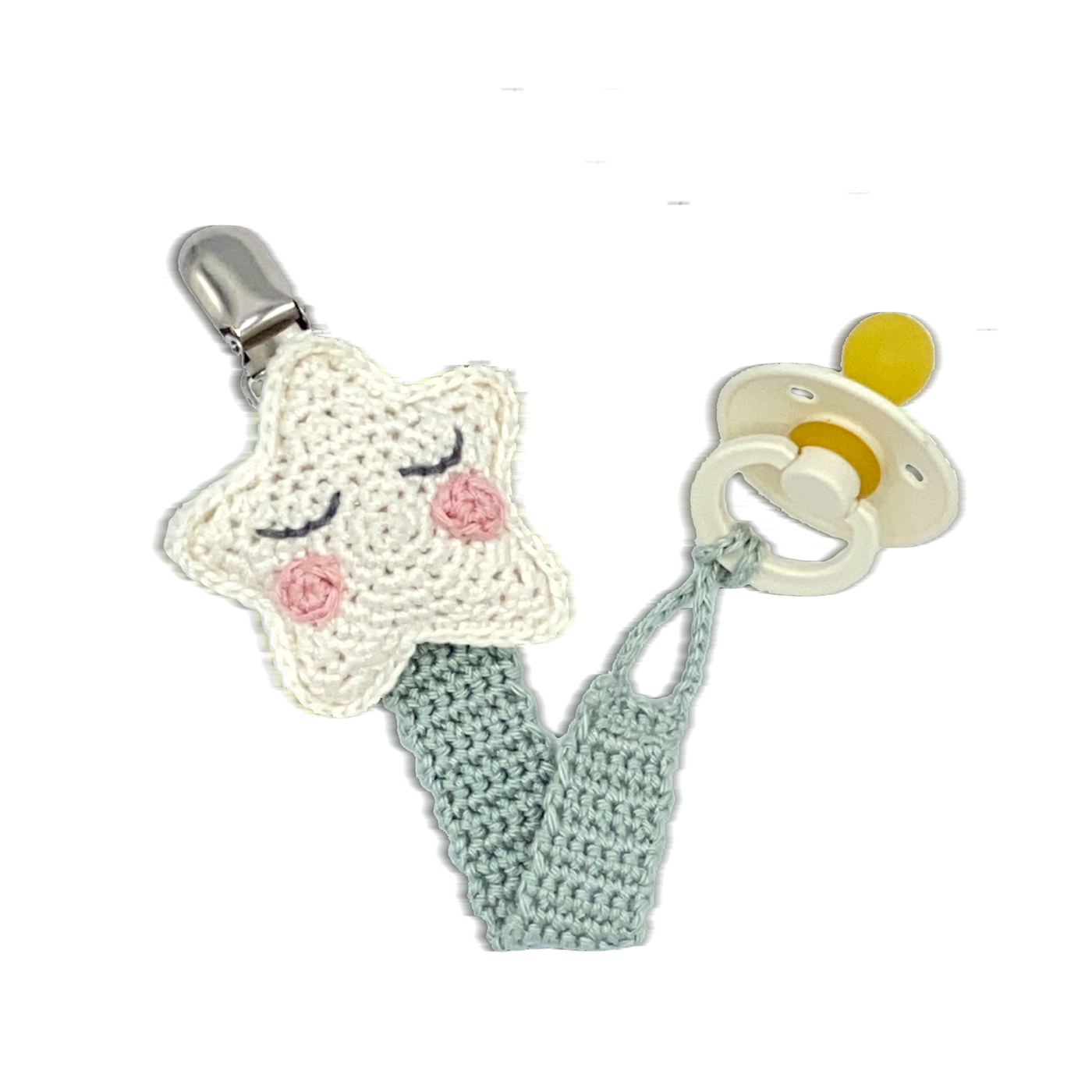 Hardicraft | Crochet Kit - Pacifier Clip Star