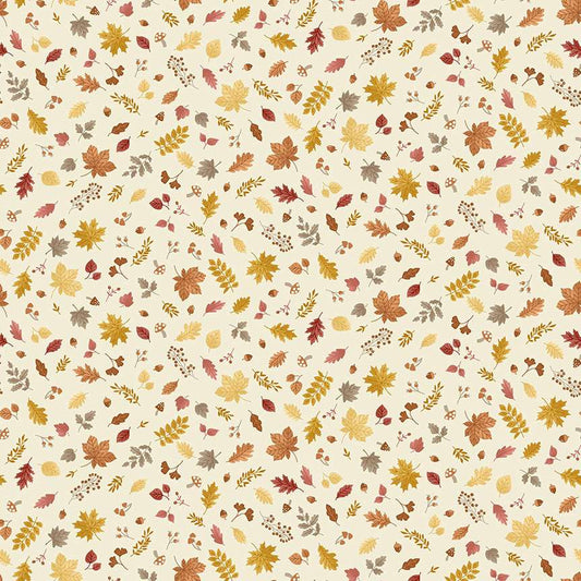 Hello Autumn ~ Foliage ~ MU-097-Q Cream