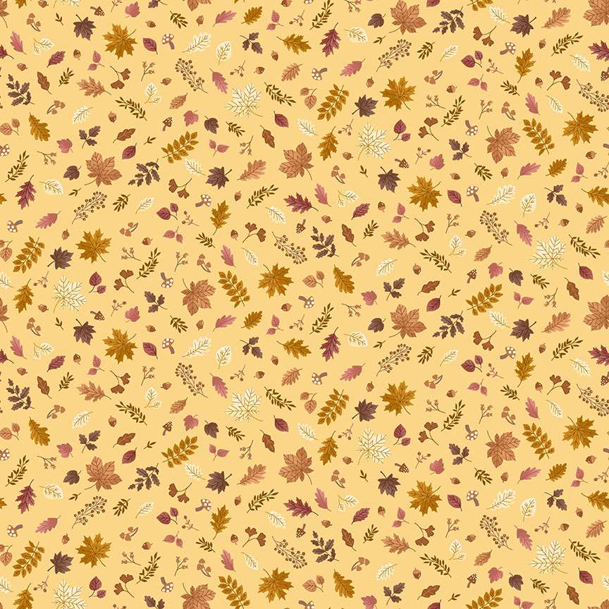 Hello Autumn ~ Foliage ~ MU-097-Y Yellow