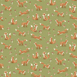 Hello Autumn ~ Foxtales ~ MU-098-G Green