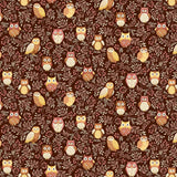 Hello Autumn ~ Twilight Owls ~ MU-099-V Brown