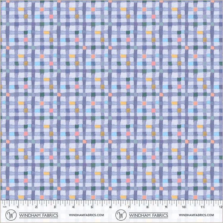 Cats Around Town ~ Pawsome Plaid ~ ﻿﻿55003-10 Cornflower