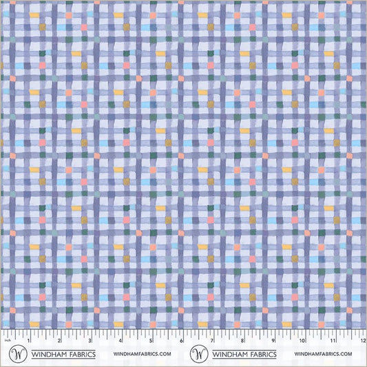 Cats Around Town ~ Pawsome Plaid ~ ﻿﻿55003-10 Cornflower