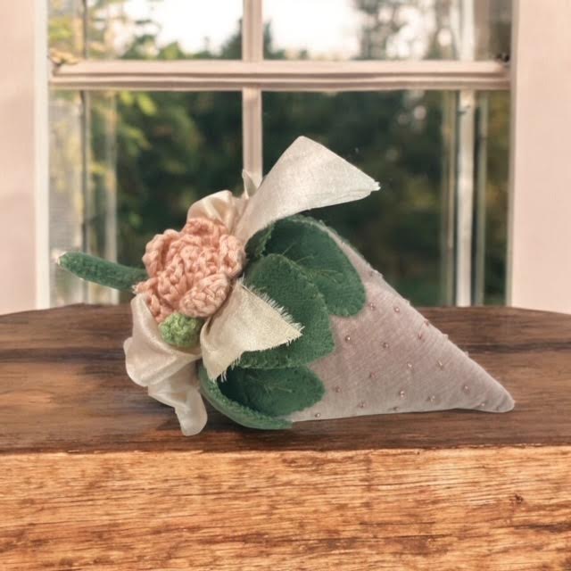 Paxe's Designs ~ Pink - Vintage Style Strawberry Pincushion