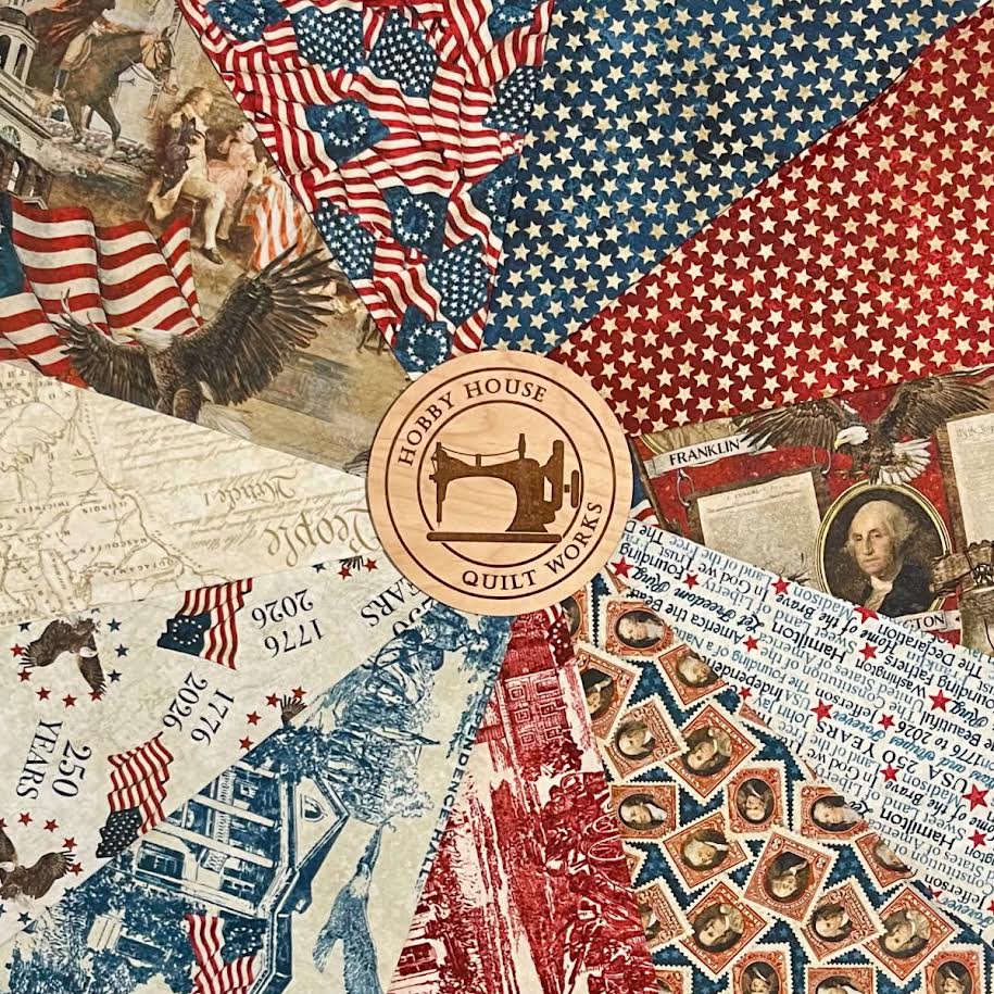 America 250 ~ Fat Quarter Bundle 11pcs
