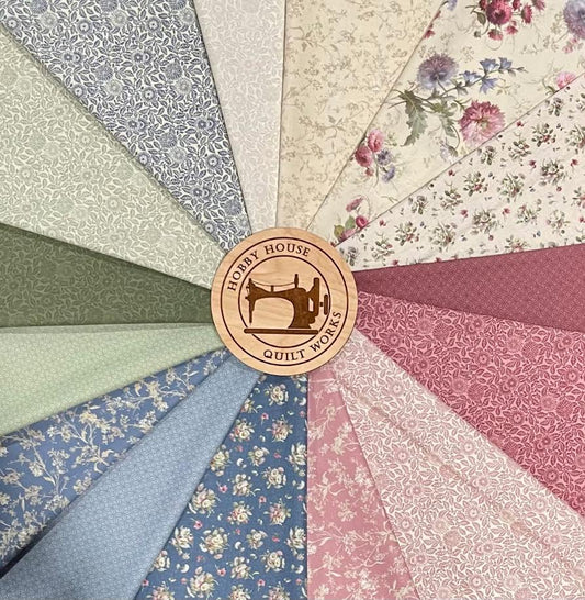 Wild Flowers ~Fat Quarter Bundle ~ 15pcs