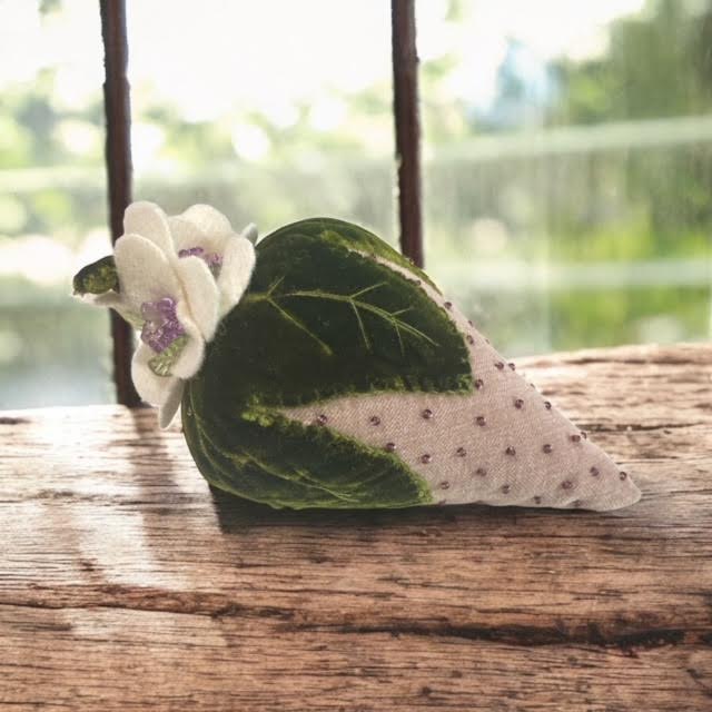 Paxe's Designs ~ Pink - Vintage Style Strawberry Pincushion
