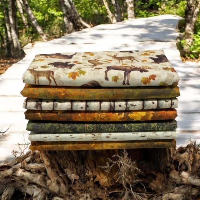 Naturescapes Wilderness ~ Fat Quarter Bundle ~ 7 pcs