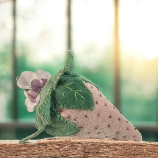 Paxe's Designs ~ Pink - Vintage Style Strawberry Pincushion